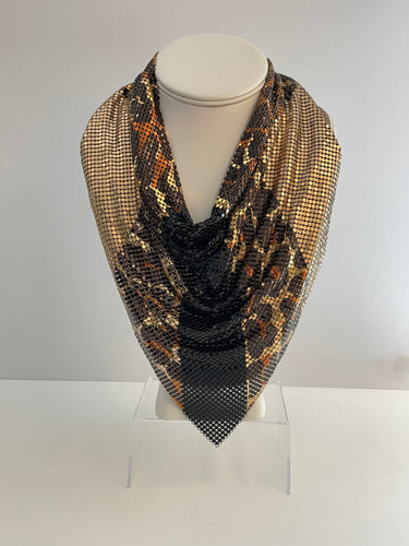 Ferrara Gold Cheetah Bib Devil's Details